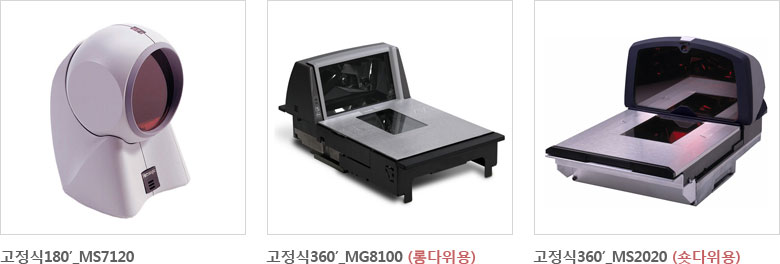 고정식180’_MS7120, 고정식360’_MG8100 (롱다위용), 고정식360’_MS2020 (숏다위용)